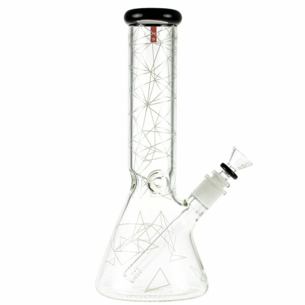 Shop Famous Designs Space 12” Glass Beaker Bong in australian