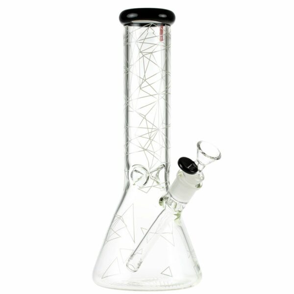 Shop Famous Designs Space 12” Glass Beaker Bong in australian