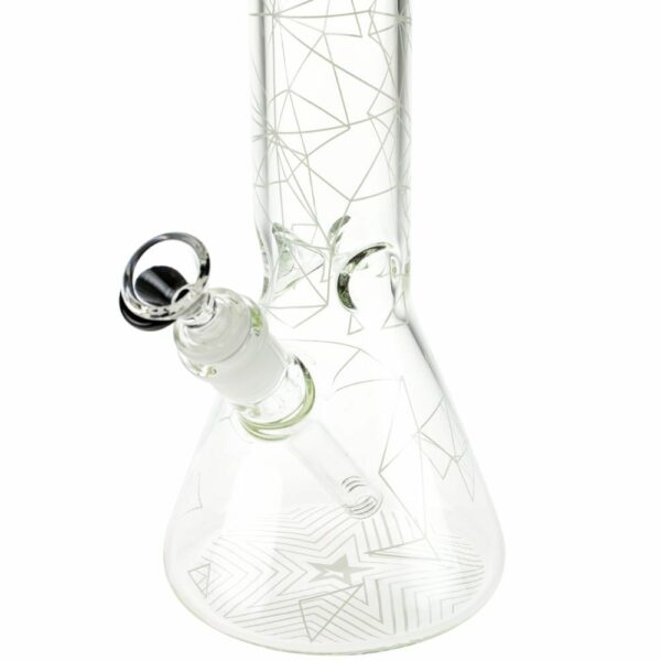 Shop Famous Designs Space 12” Glass Beaker Bong in australian