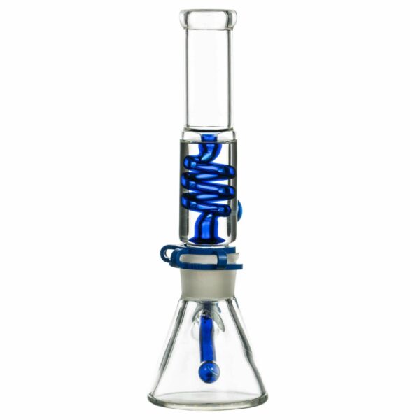 Shop CaliConnected 11” Glycerin Coil Beaker Bong in australian