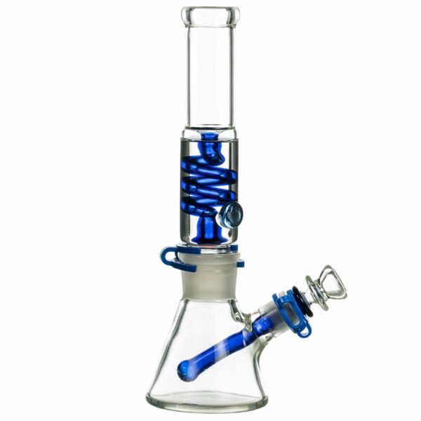 Shop CaliConnected 11” Glycerin Coil Beaker Bong in australian