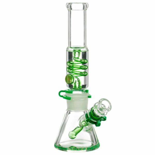 Shop CaliConnected 11” Glycerin Coil Beaker Bong in australian