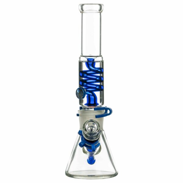 Shop CaliConnected 11” Glycerin Coil Beaker Bong in australian