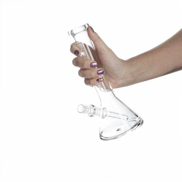 Shop Grav® 8” Beaker Base Water Pipe - Clear in australian