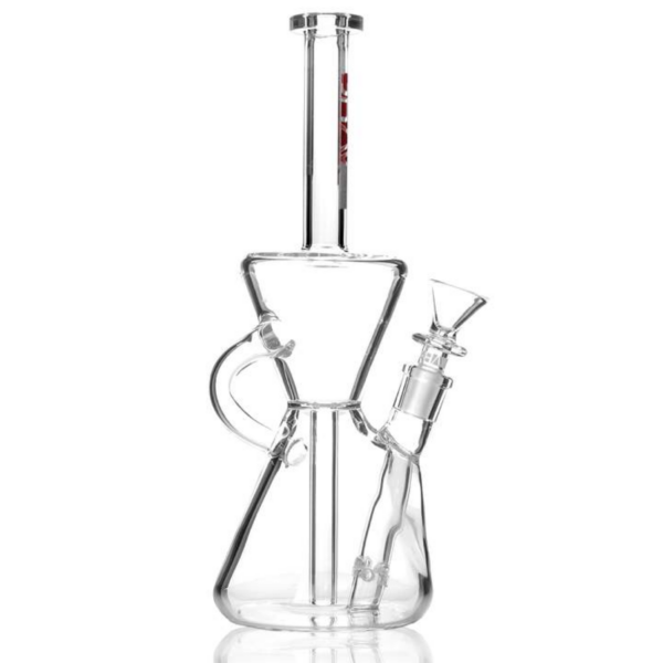 Shop Grav® 10” Hourglass Recycler Bong in australian