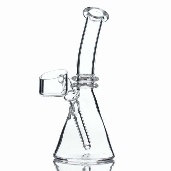 Shop "Solid Quartz Shortie" Mini Beaker Rig in australian