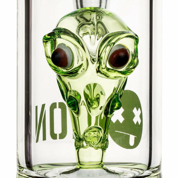 Shop Icon Glass 8” Alien Head Perc Bong in australian