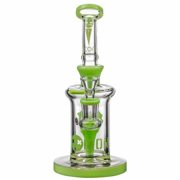 Shop Icon Glass 8” Alien Head Perc Bong in australian