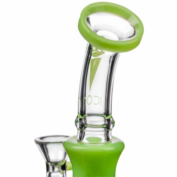 Shop Icon Glass 8” Alien Head Perc Bong in australian