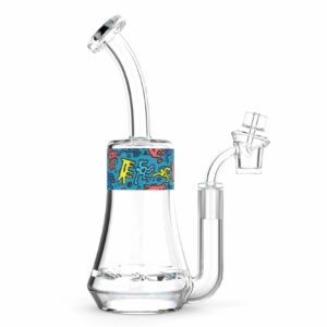 Shop K. Haring 9.5” Glass Dab Rig in australian