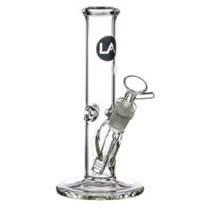 Shop LA Pipes 8” Basic Straight Tube Bong in australian