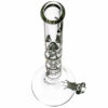 Shop LA Pipes 26” 5mm Thick Triple Showerhead Perc Beaker Bong in australian