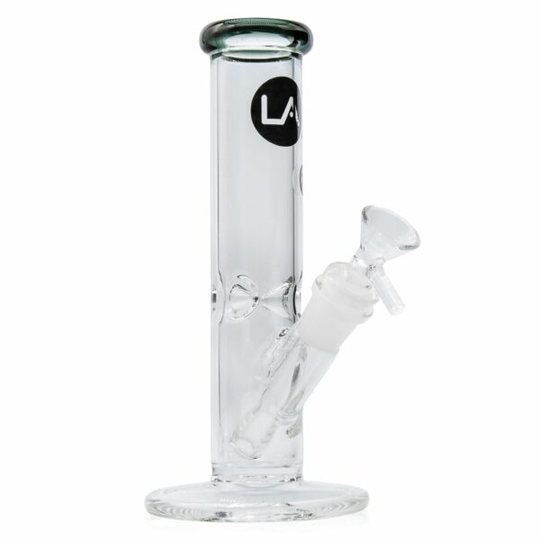 Shop LA Pipes 8” Colored Straight Tube Bong in australian