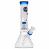 Shop LA Pipes 11” Color Accented Showerhead Perc Beaker Bong in australian