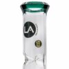 Shop LA Pipes 11” Color Accented Showerhead Perc Beaker Bong in australian