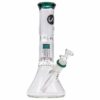 Shop LA Pipes 11” Color Accented Showerhead Perc Beaker Bong in australian