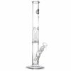 Shop LA Pipes 12” Single Showerhead Perc Straight Tube Bong in australian