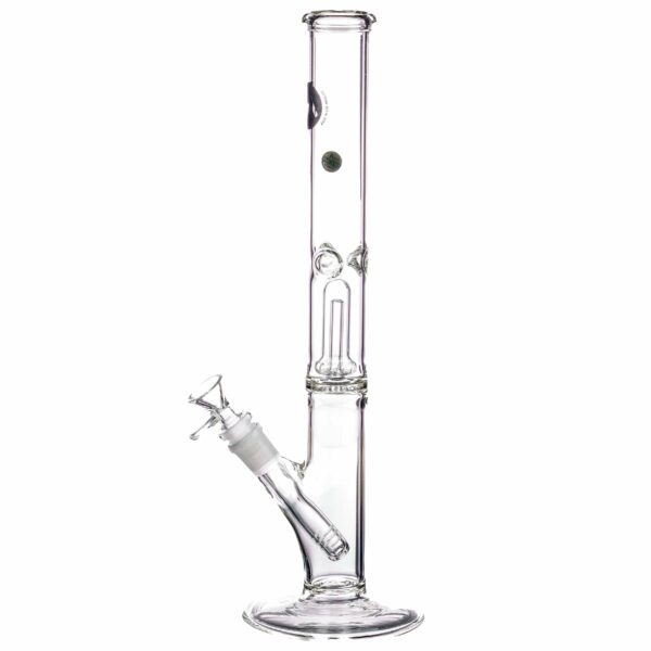 Shop LA Pipes 12” Single Showerhead Perc Straight Tube Bong in australian