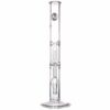 Shop LA Pipes 12” Single Showerhead Perc Straight Tube Bong in australian