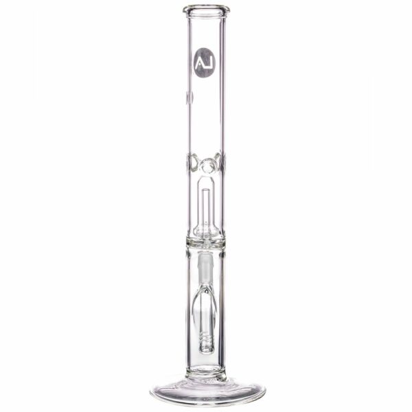 Shop LA Pipes 12” Single Showerhead Perc Straight Tube Bong in australian