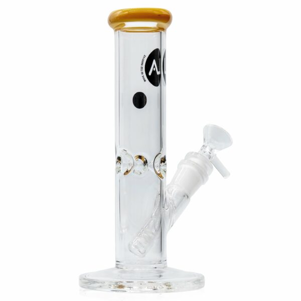 Shop LA Pipes 8” Colored Straight Tube Bong in australian