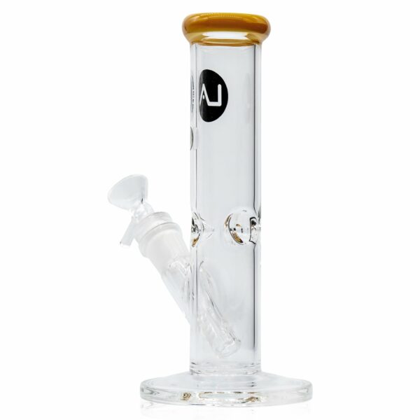 Shop LA Pipes 8” Colored Straight Tube Bong in australian