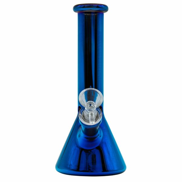 Shop LA Pipes 8” Iridescent Glass Beaker Bong in australian