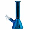 Shop LA Pipes 8” Iridescent Glass Beaker Bong in australian