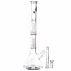 Shop LA Pipes 14” Double Showerhead Perc Beaker Bong in australian