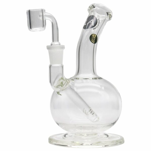 Shop LA Pipes 7” Heavy Mini Pedestal Dab Rig in australian