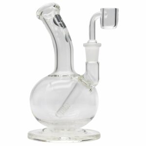 Shop LA Pipes 7” Heavy Mini Pedestal Dab Rig in australian