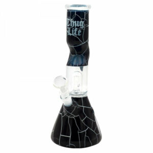 Shop Thug Life 10" Cracked Stone Beaker Bong in australian