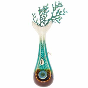 Shop My Bud Vase “Yemaya” Mermaid Bong in australian