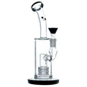 Shop Nucleus 8.5” Matrix Perc Bong w. Black Accents in australian