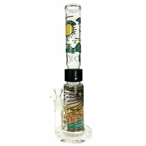 Shop Prism Pipes 15” Desert Dream’n Honeycomb Perc Straight Tube Bong in australian