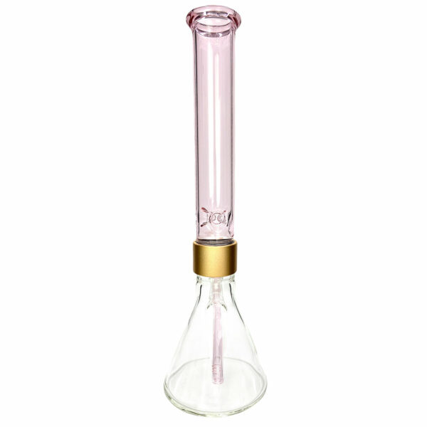 Shop Prism Pipes 18” Pink Lemonade Beaker Bong in australian