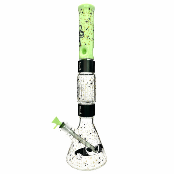 Shop Prism Pipes 20” Spaced Out Tree Perc Beaker Bong in australian