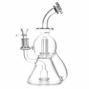 Shop Pulsar 10” Geometric Showerhead Perc Recycler Bong in australian