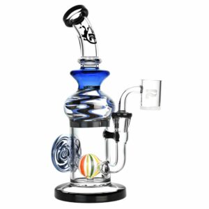 Shop Pulsar 9.5” High Contrast Ball Perc Dab Rig in australian