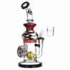 Shop Pulsar 9.5” High Contrast Ball Perc Dab Rig in australian