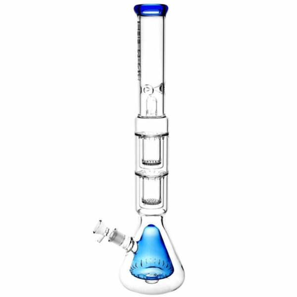 Shop Pulsar 21.5” Quad Perc Beaker Bong in australian