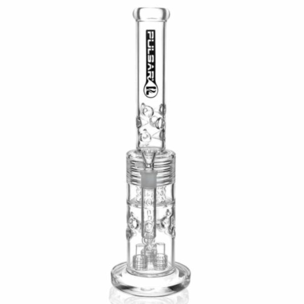 Shop Pulsar 18.5” Triple Matrix Fat Can Bong in australian