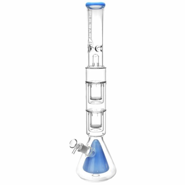 Shop Pulsar 21.5” Quad Perc Beaker Bong in australian