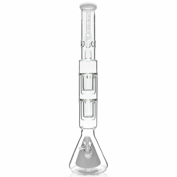 Shop Pulsar 21.5” Quad Perc Beaker Bong in australian