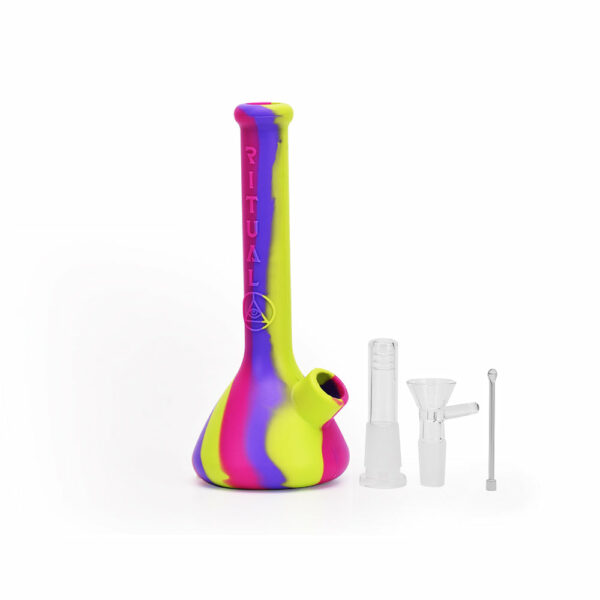 Shop Ritual 7.5” Deluxe Silicone Mini Beaker Bong in australian