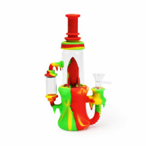 Shop Ritual 8.5” Silicone Rocket Recycler Bong in australian