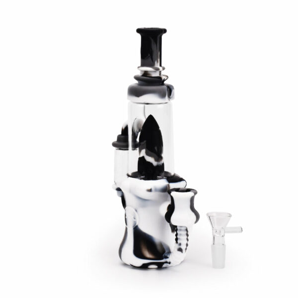 Shop Ritual 8.5” Silicone Rocket Recycler Bong in australian