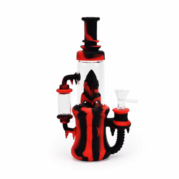 Shop Ritual 8.5” Silicone Rocket Recycler Bong in australian