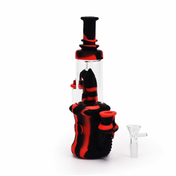 Shop Ritual 8.5” Silicone Rocket Recycler Bong in australian