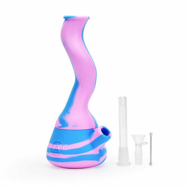 Shop Ritual 10” Wavy Silicone Beaker Bong in australian